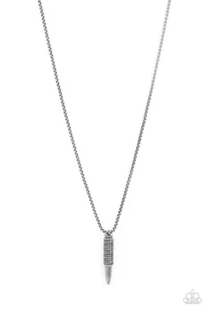Highland Hunter Silver Paparazzi Necklace