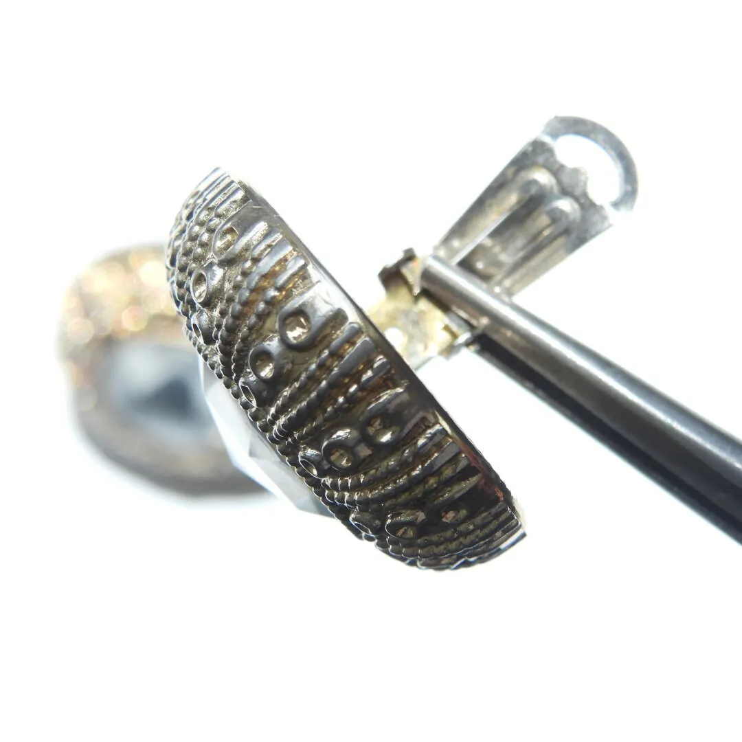 Huge clip on earrings