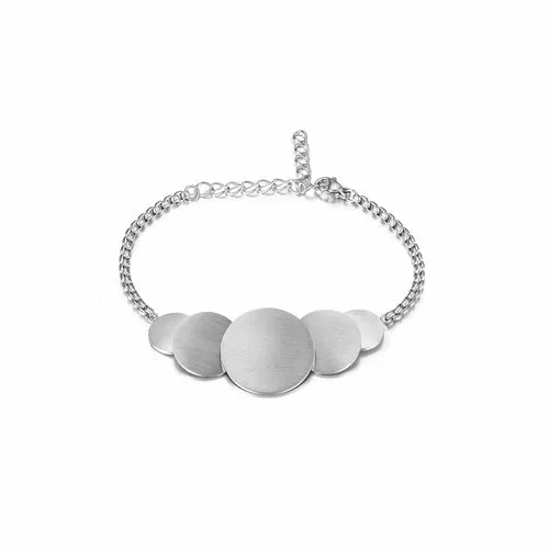 Hypoallergenic Gold Disk Bracelet - Non-Toxic Stainless Steel