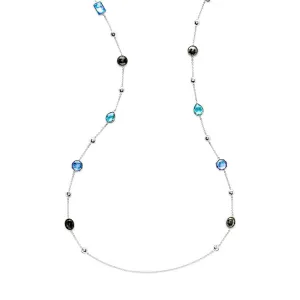 Ippolita Sterling Rock Candy Mix Shape Station Necklace