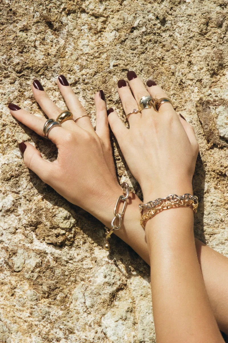 Isla Anchor Chain Bracelet
