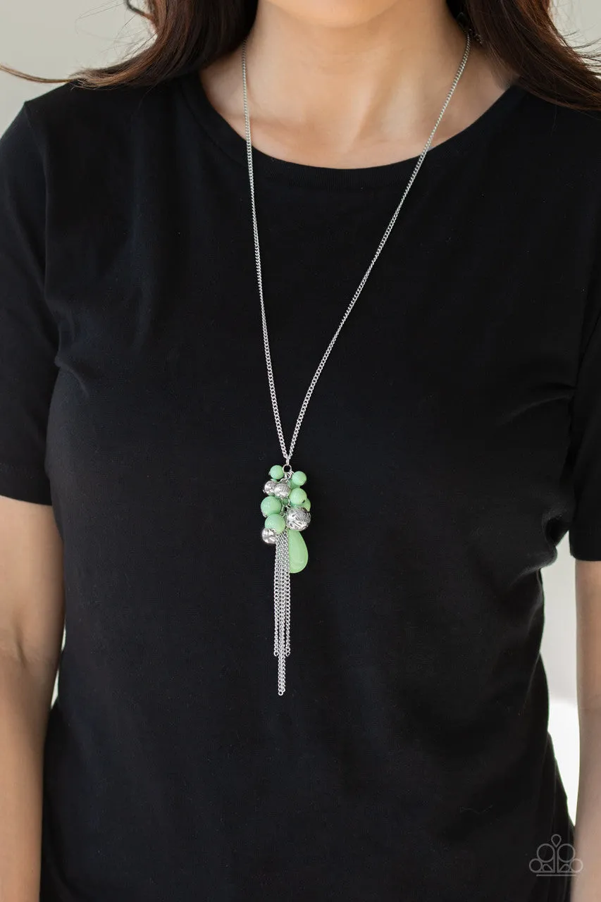 It's a Celebration Green Paparazzi Necklace