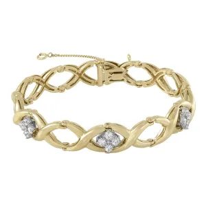 Jabel Diamond Add-A-Section Bracelet