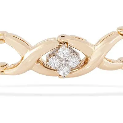 Jabel Diamond Add-A-Section Bracelet