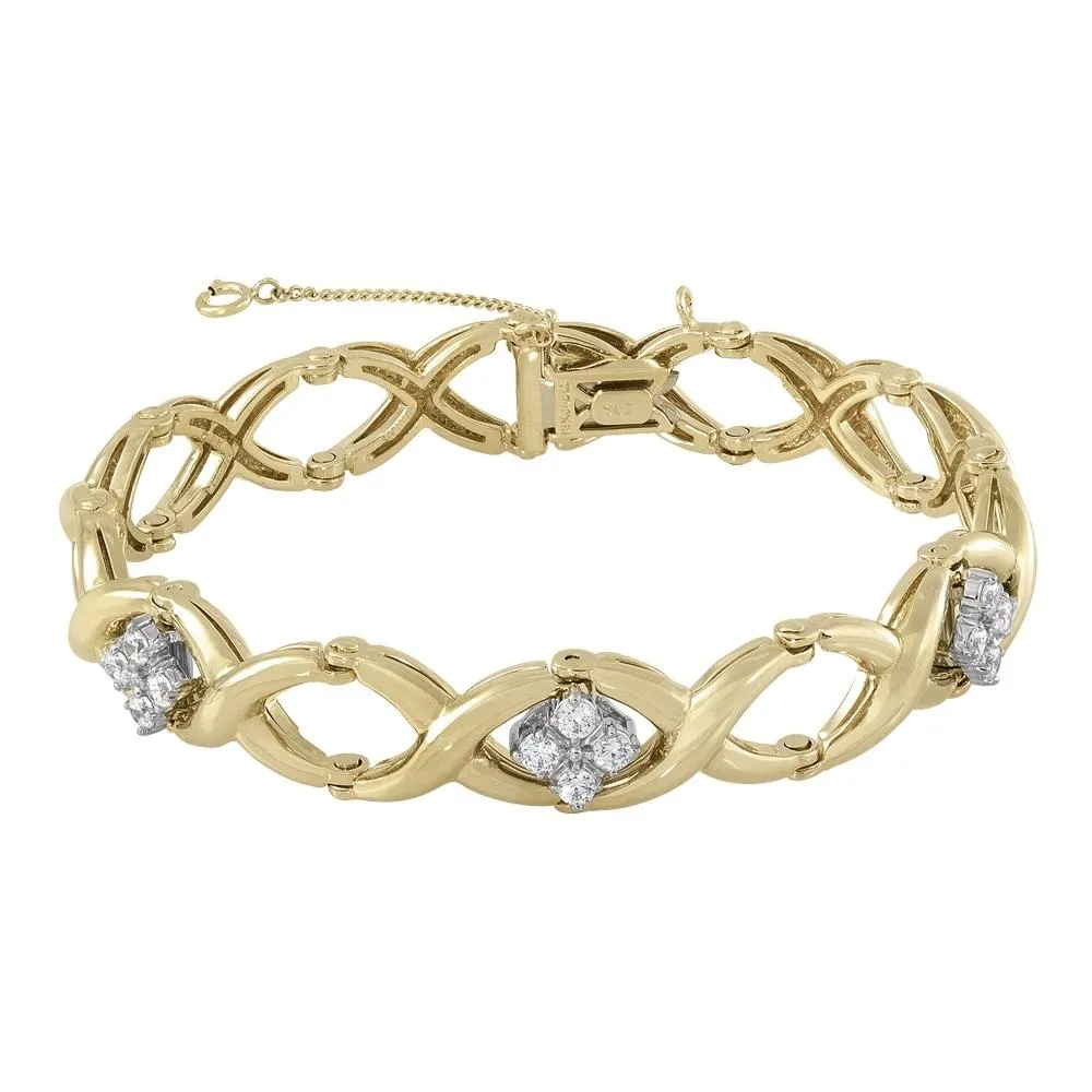 Jabel Diamond Add-A-Section Bracelet