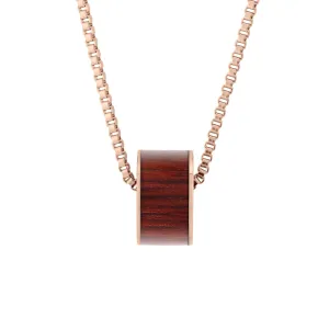 Jarrah Wide Barrel - Rose Gold