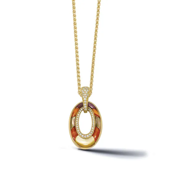 Kabana Riviera Collection Spiny Oyster Pendant