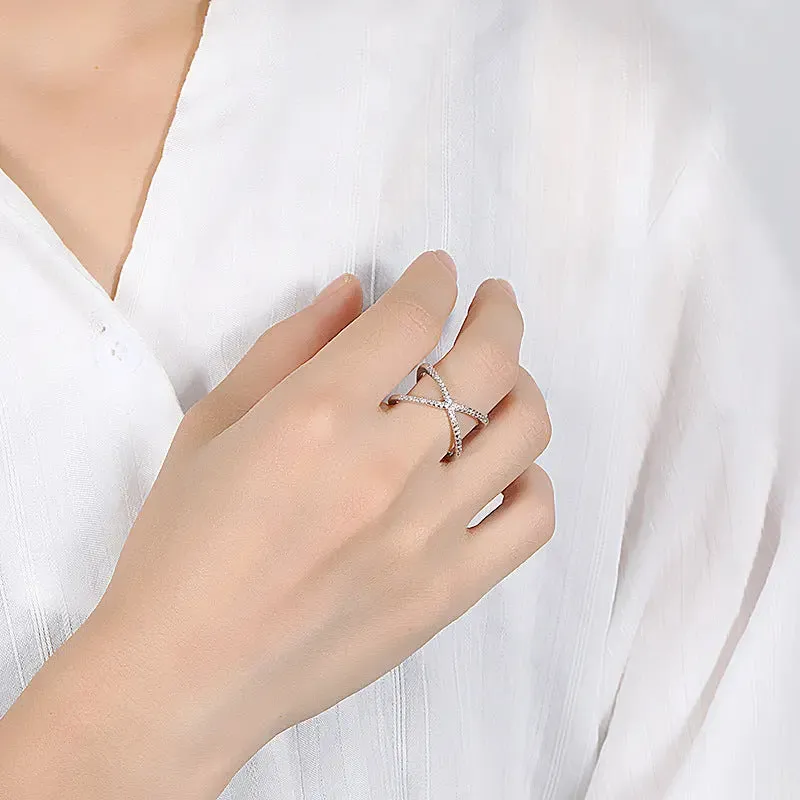 Ladies Micro Set Internet Popular Rings
