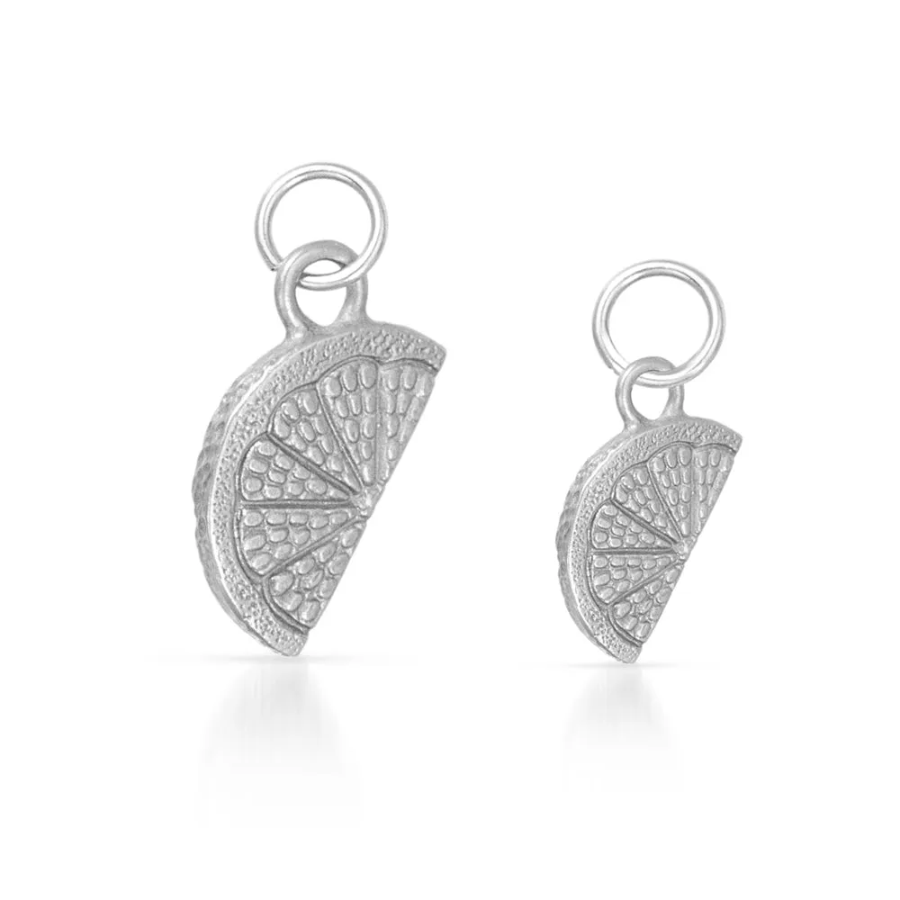 Lemon Charm in Silver