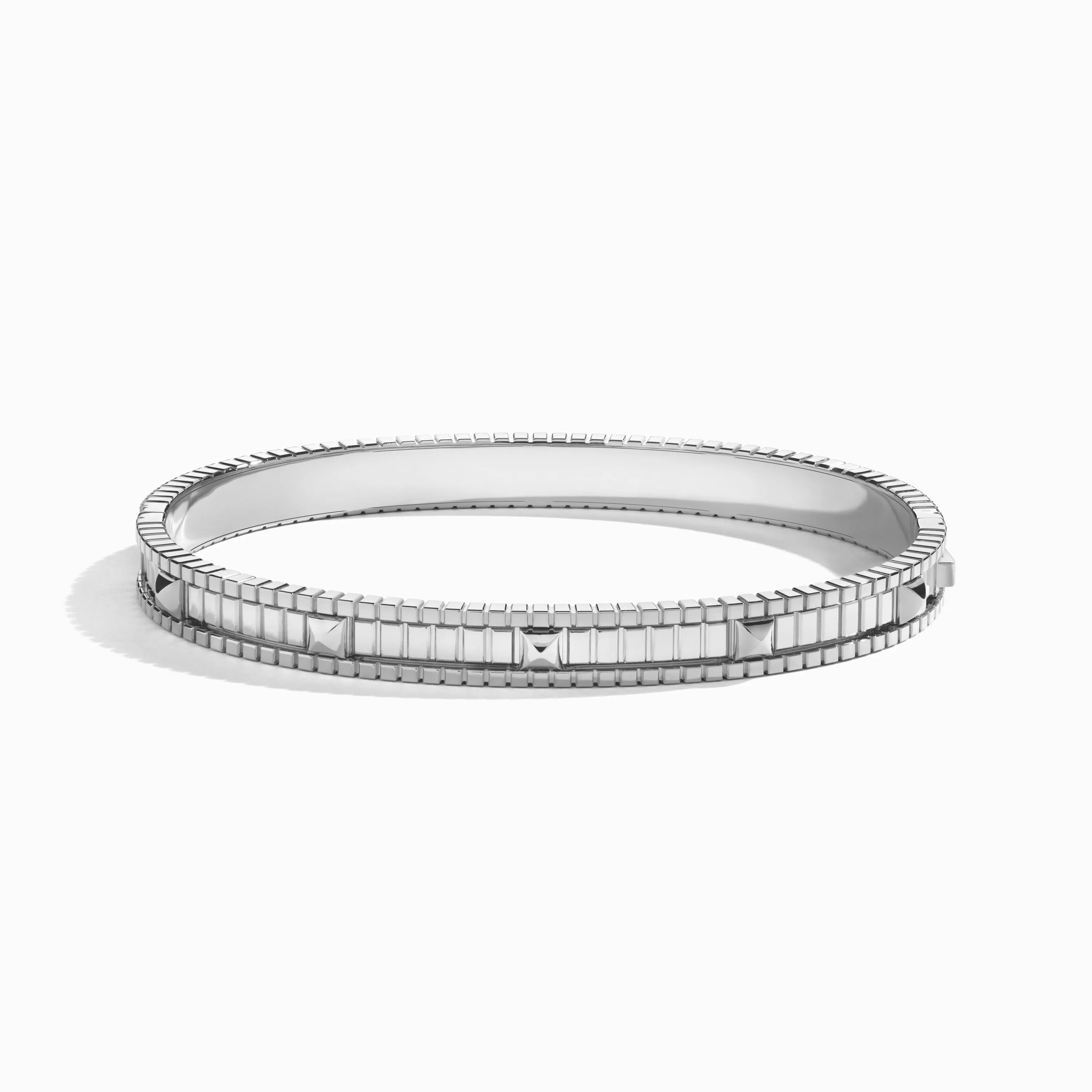 LIFE Full Diamond Hinged Bangle