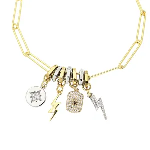 LINK CHARM BRACELET