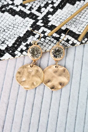 Londyn Crystal Goldtone Earrings