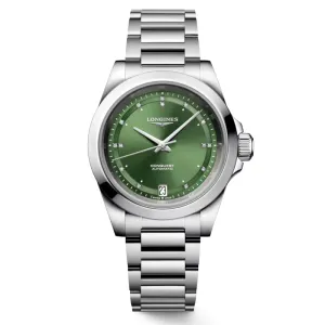 Longines Conquest Stainless Steel Watch on Bracelet 34mm - L3.430.4.07.6