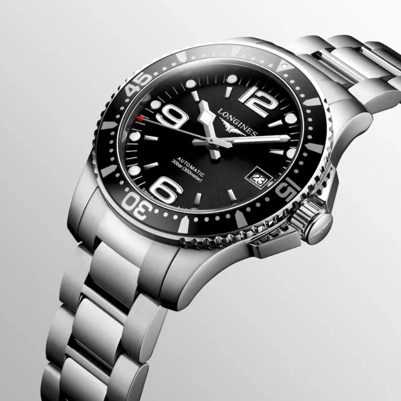 Longines Hydroconquest Black Dial 39mm - L3.741.4.56.6