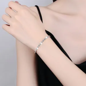 Luxury Moissanite Diamond Bangle