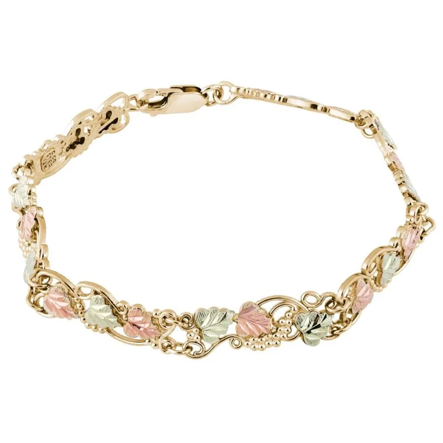 Magnificant Elegance - Black Hills Gold Bracelet