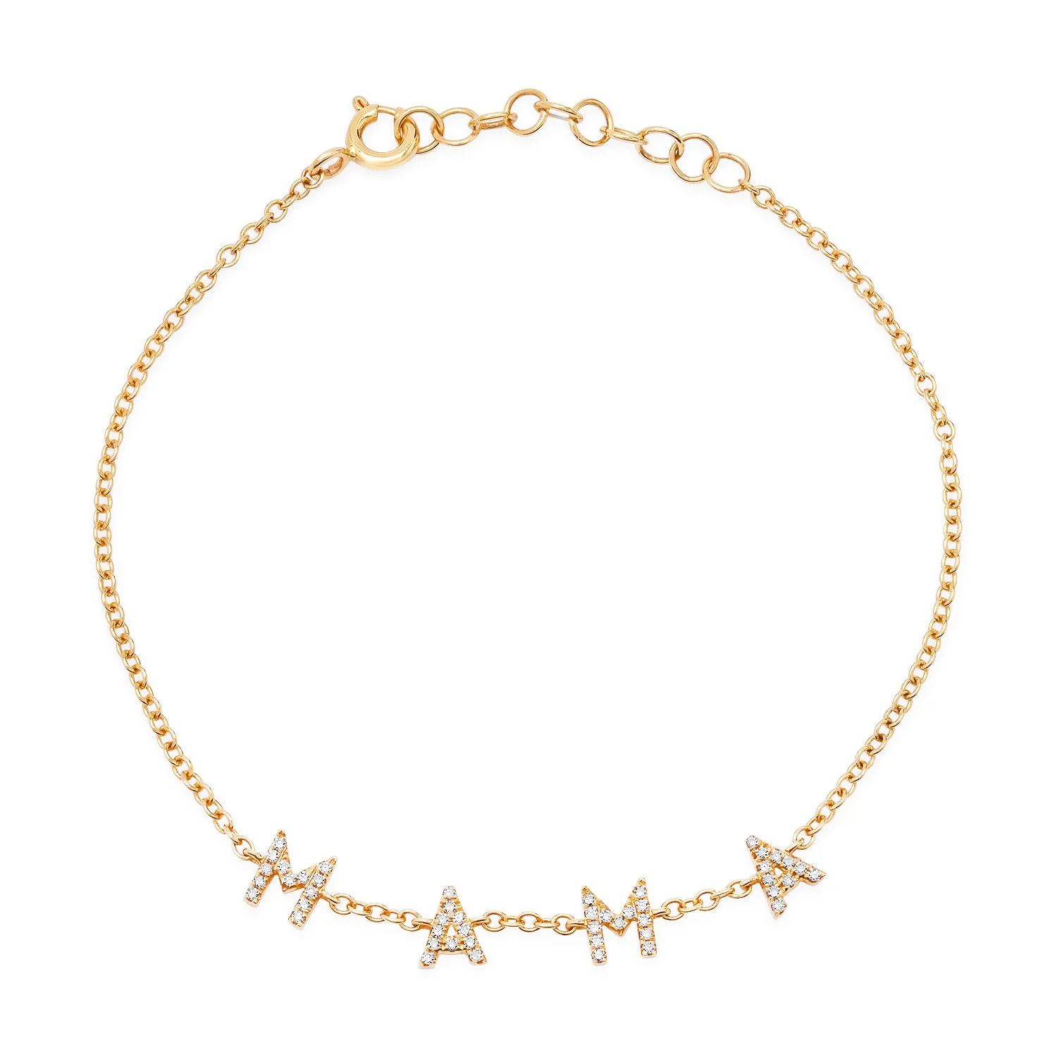 Mama Love Diamond Bracelet