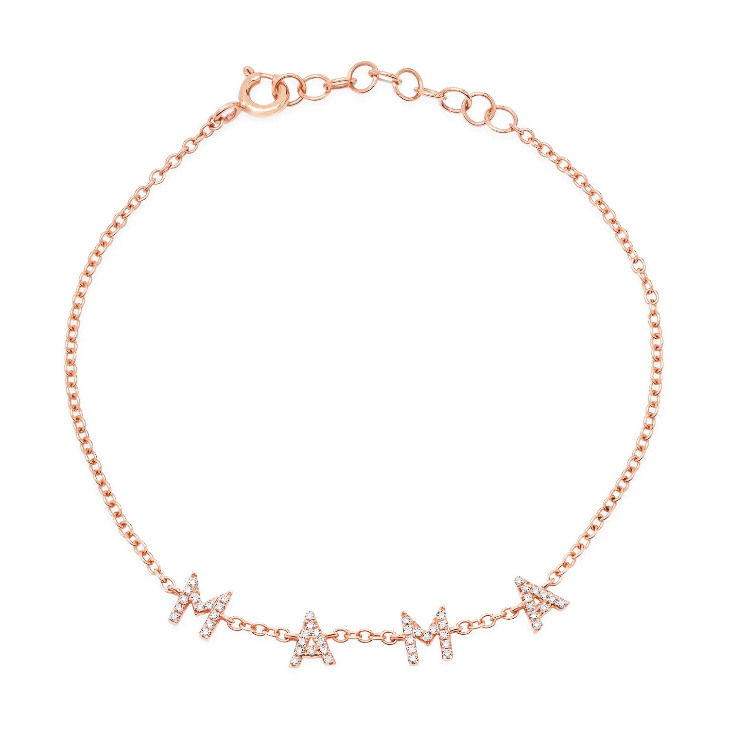 Mama Love Diamond Bracelet