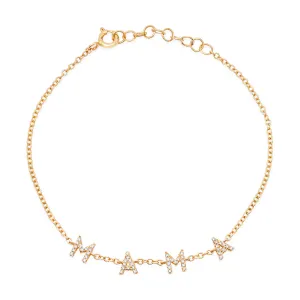 Mama Love Diamond Bracelet