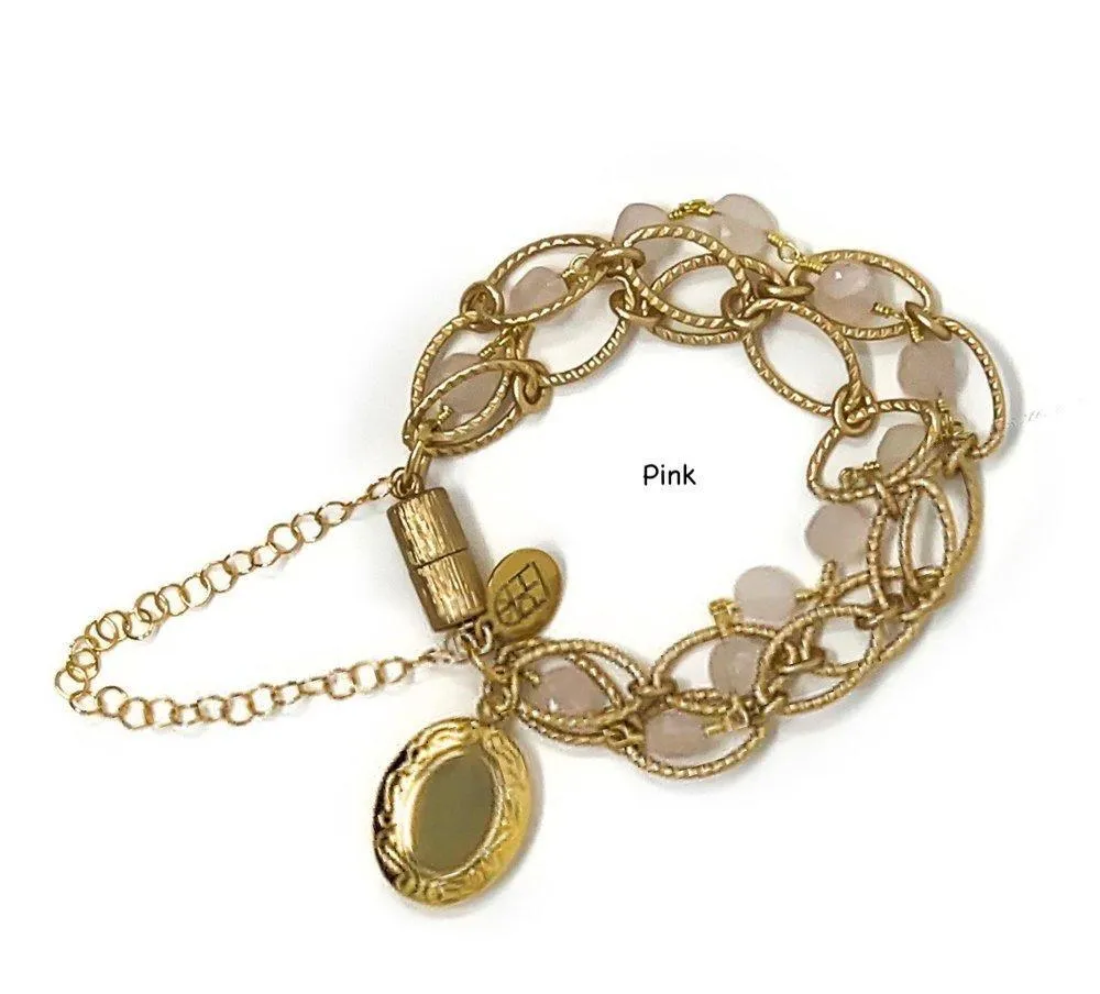 Margaret Bracelet with Locket