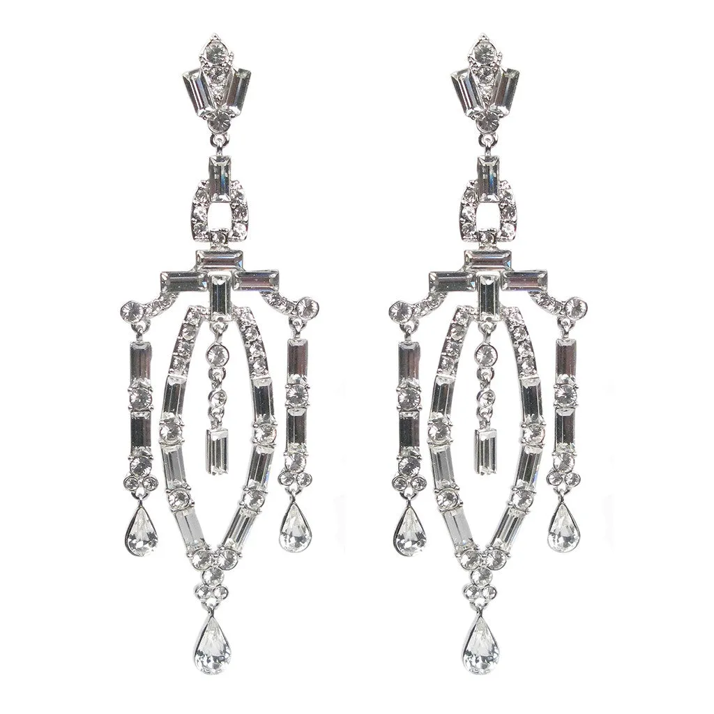 Margaret Rowe Deco Sculptura Earrings