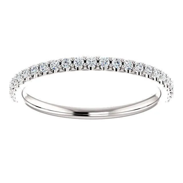 Marquise Moissanite 6 Prongs Diamond Accent Ice Solitaire Ring