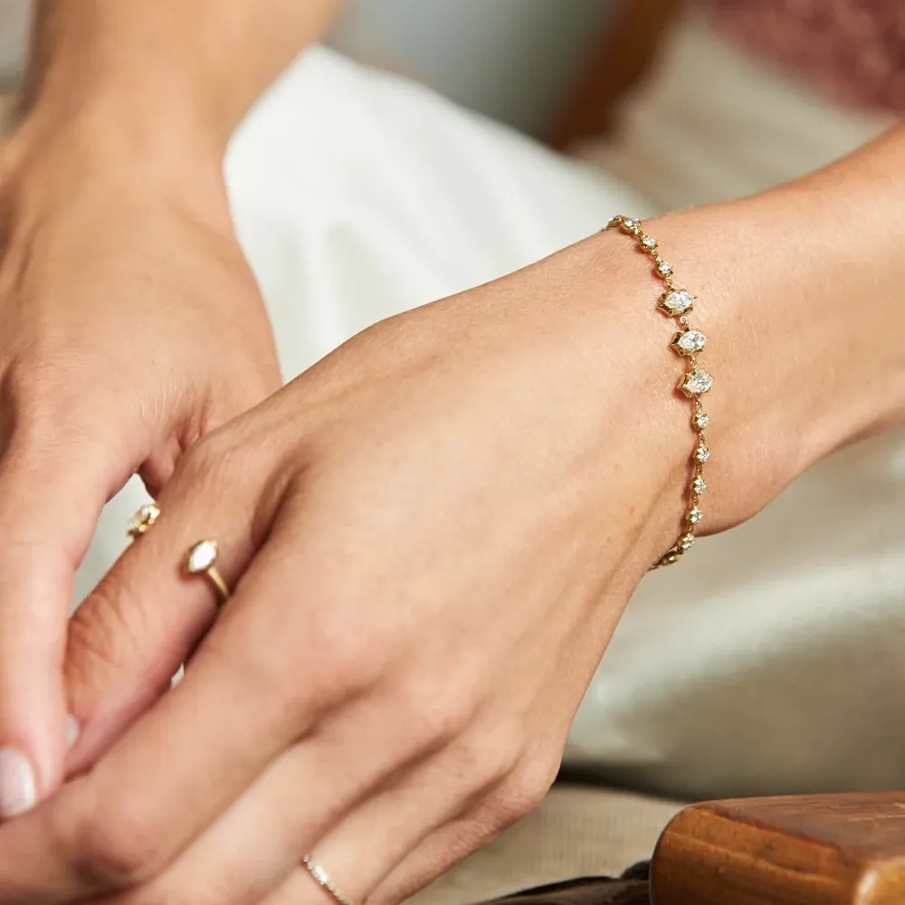 Maverick Diamond Line Bracelet