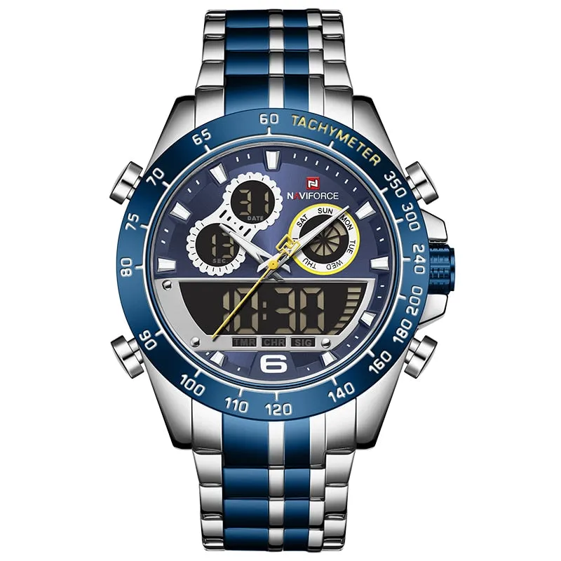 Men's Stainless Steel Racer Watches