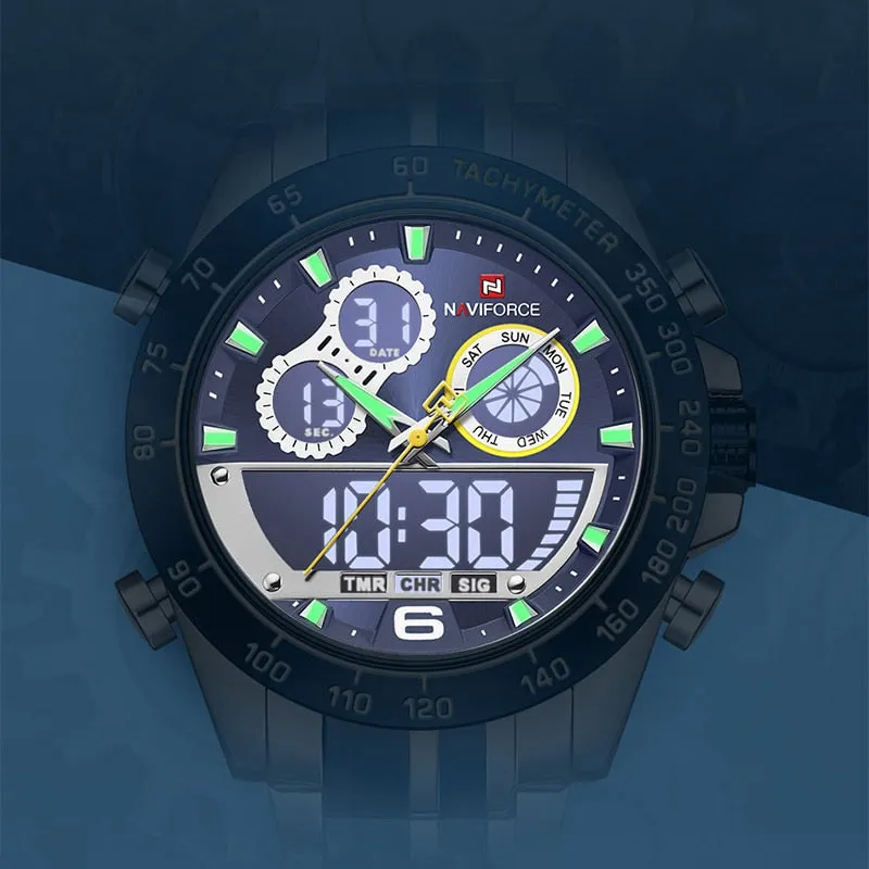 Men's Stainless Steel Racer Watches