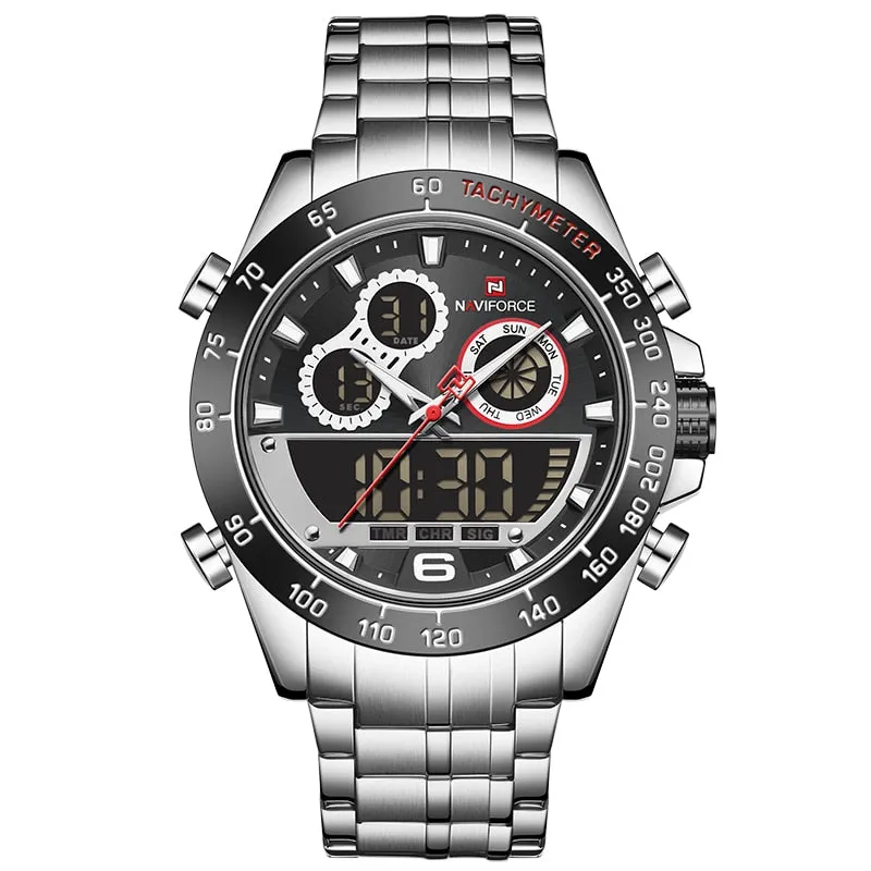 Men's Stainless Steel Racer Watches