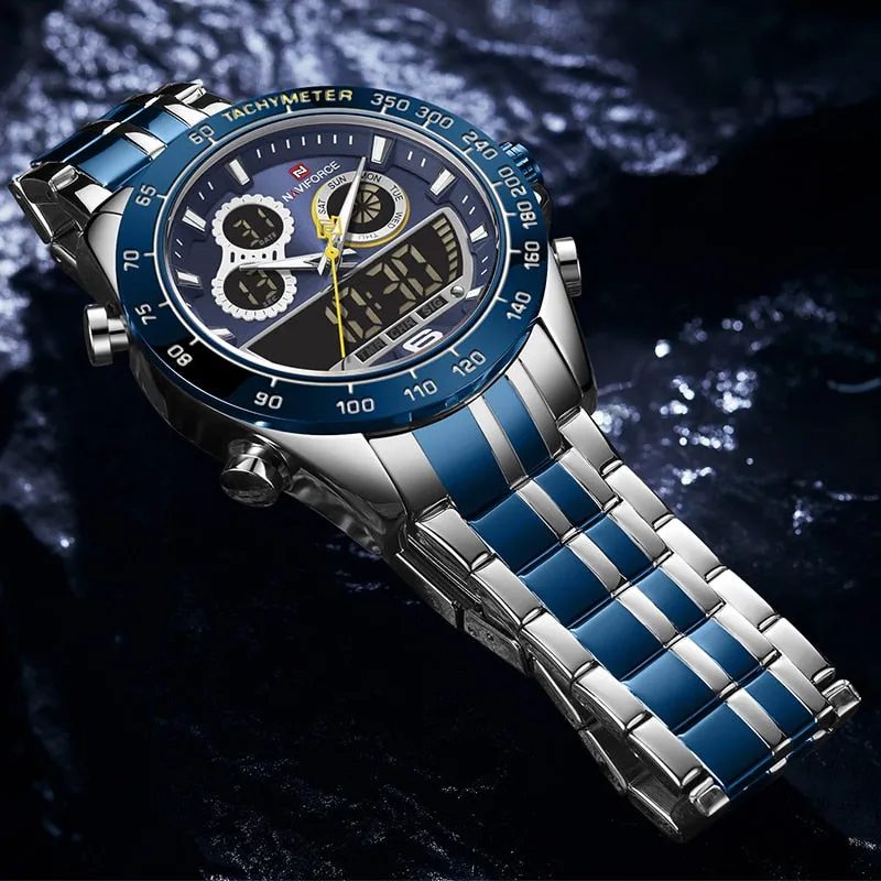 Men's Stainless Steel Racer Watches