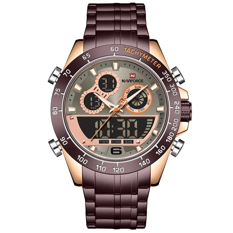 Men's Stainless Steel Racer Watches