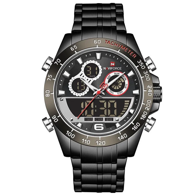 Men's Stainless Steel Racer Watches