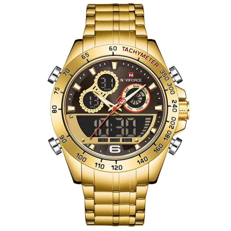 Men's Stainless Steel Racer Watches