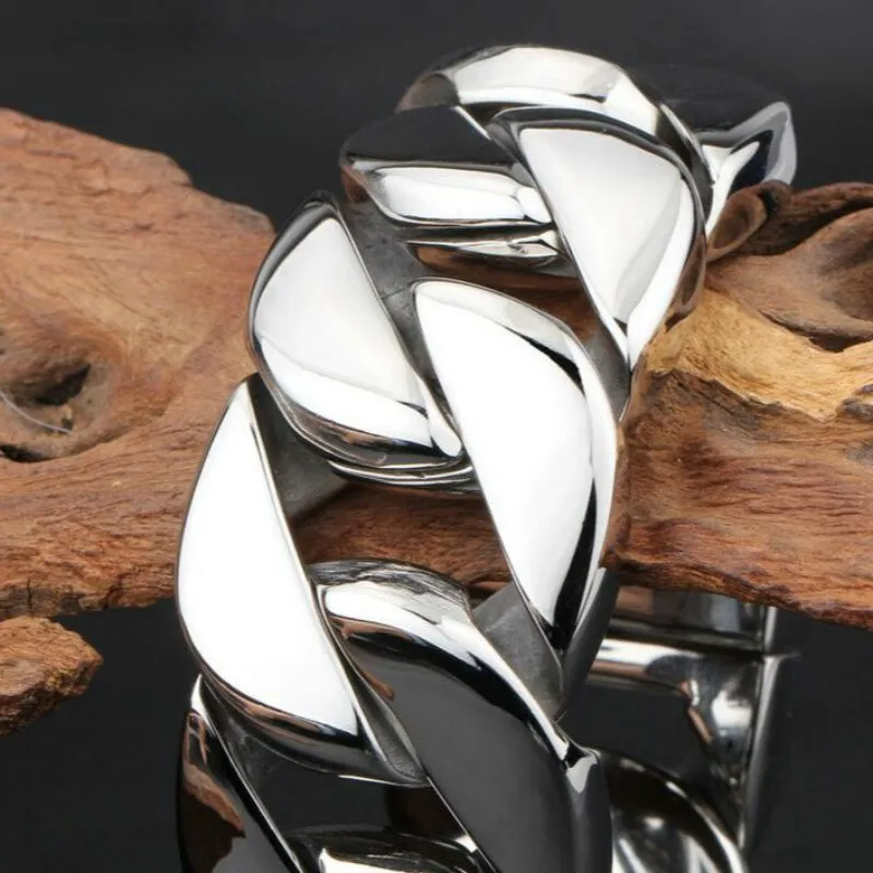 MIAMI CUBAN CHAIN BRACELET "ALL OUT"
