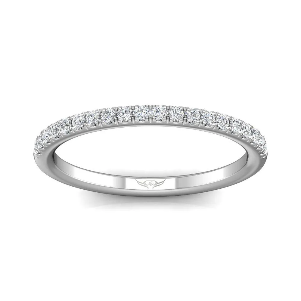 Micropave Wedding Band