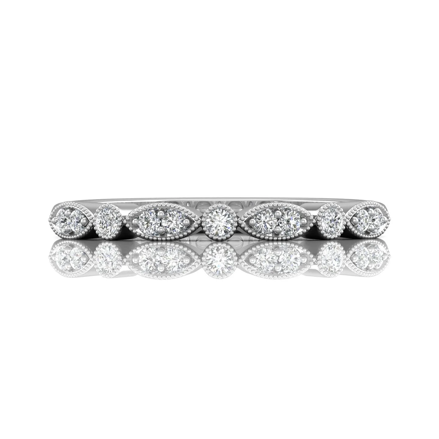 Micropave Wedding Band