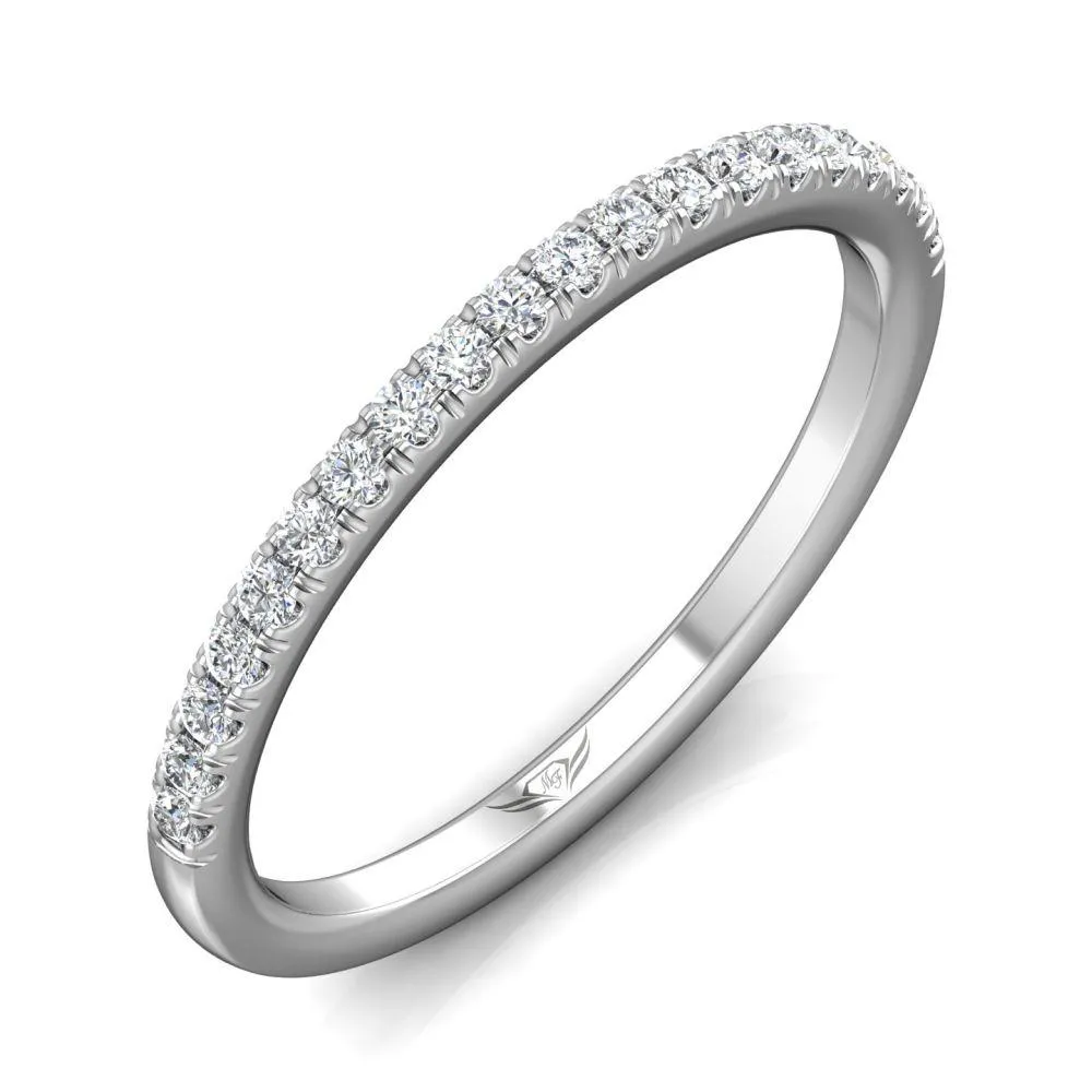 Micropave Wedding Band