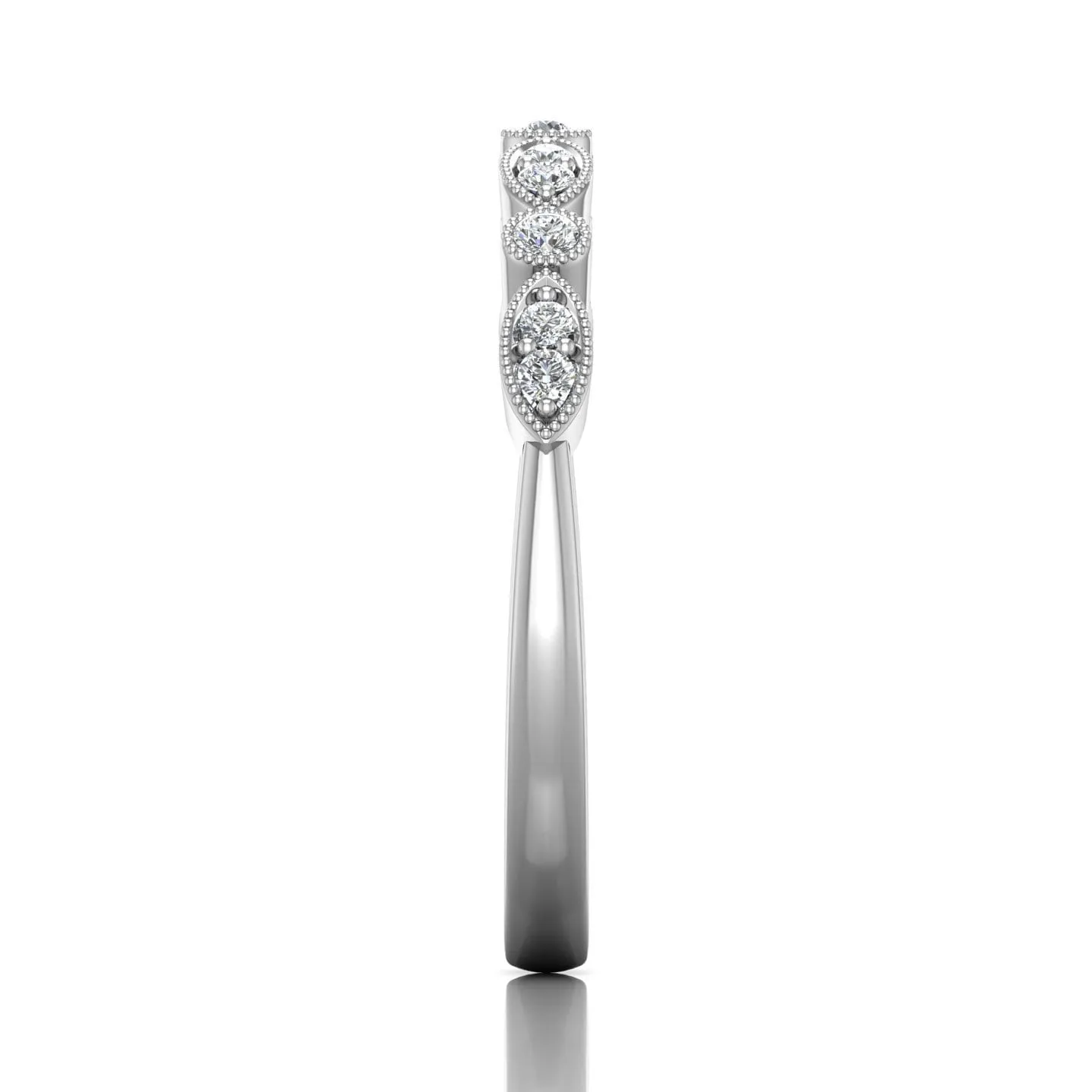 Micropave Wedding Band