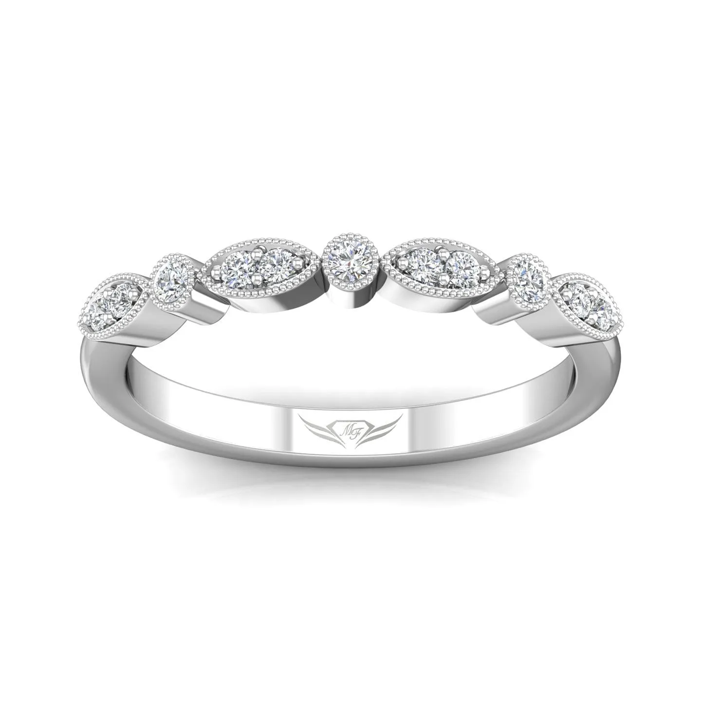 Micropave Wedding Band
