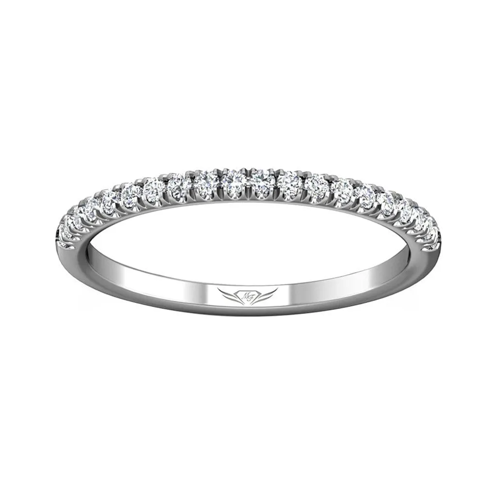Micropave Wedding Band