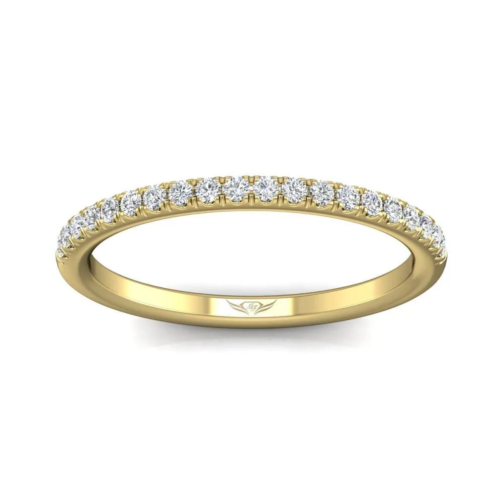 Micropave Wedding Band