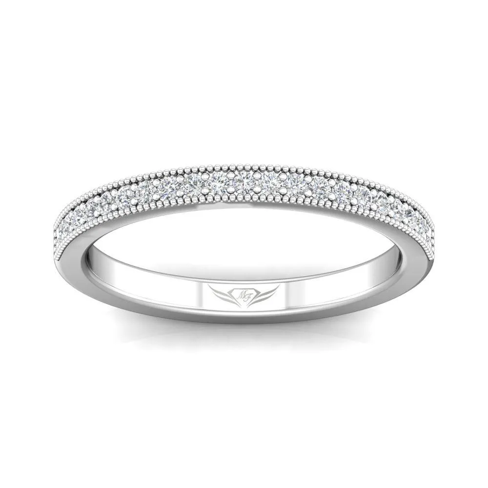 Micropave Wedding Band