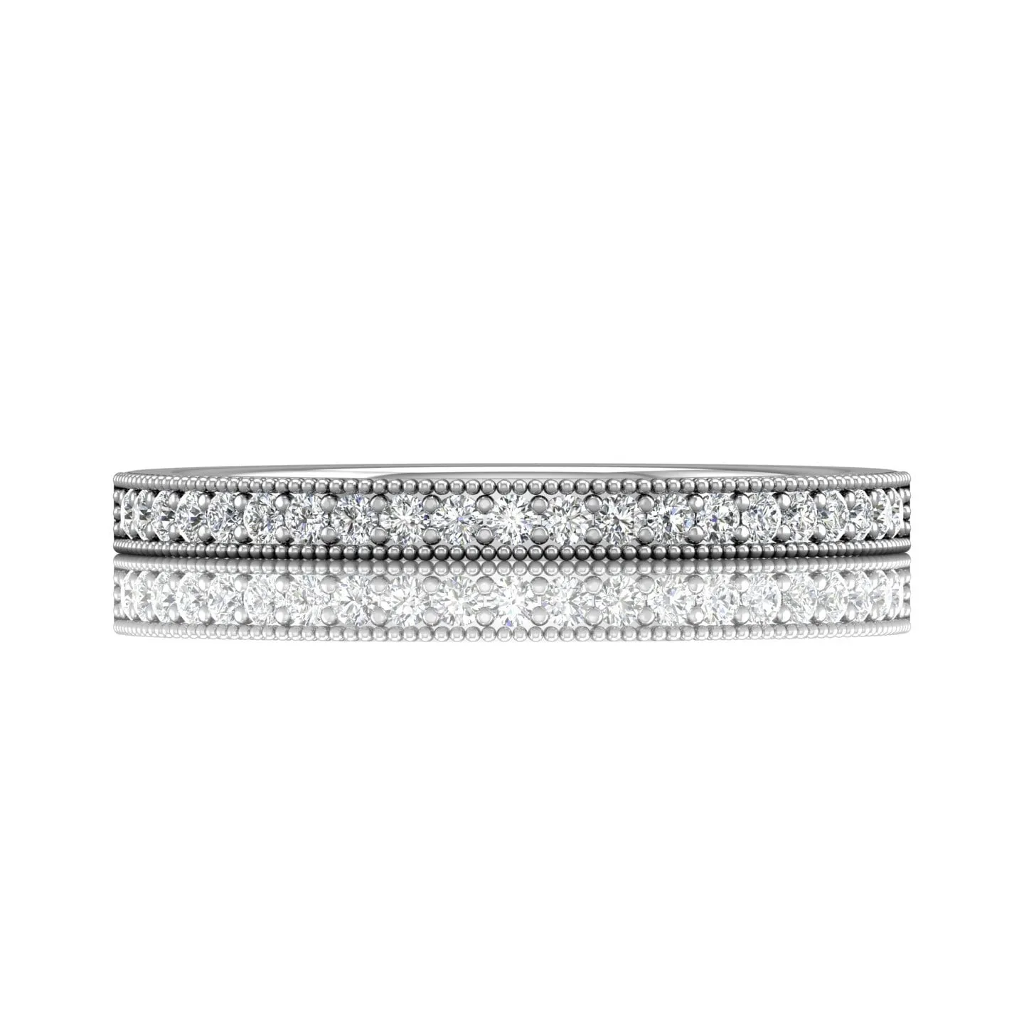 Micropave Wedding Band