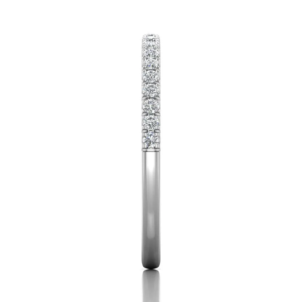 Micropave Wedding Band