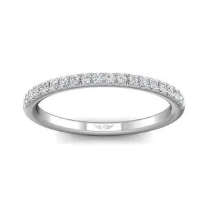 Micropave Wedding Band