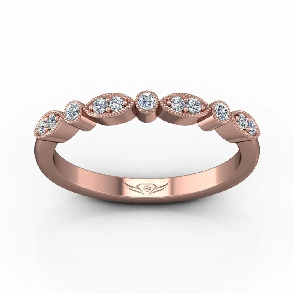 Micropave Wedding Band
