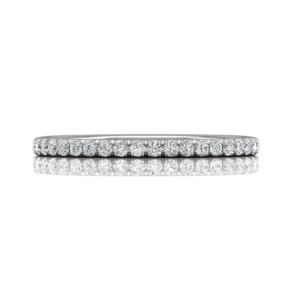 Micropave Wedding Band