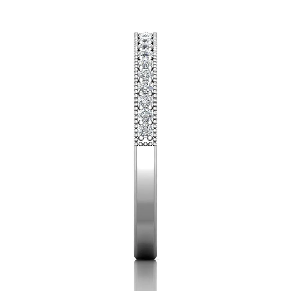 Micropave Wedding Band