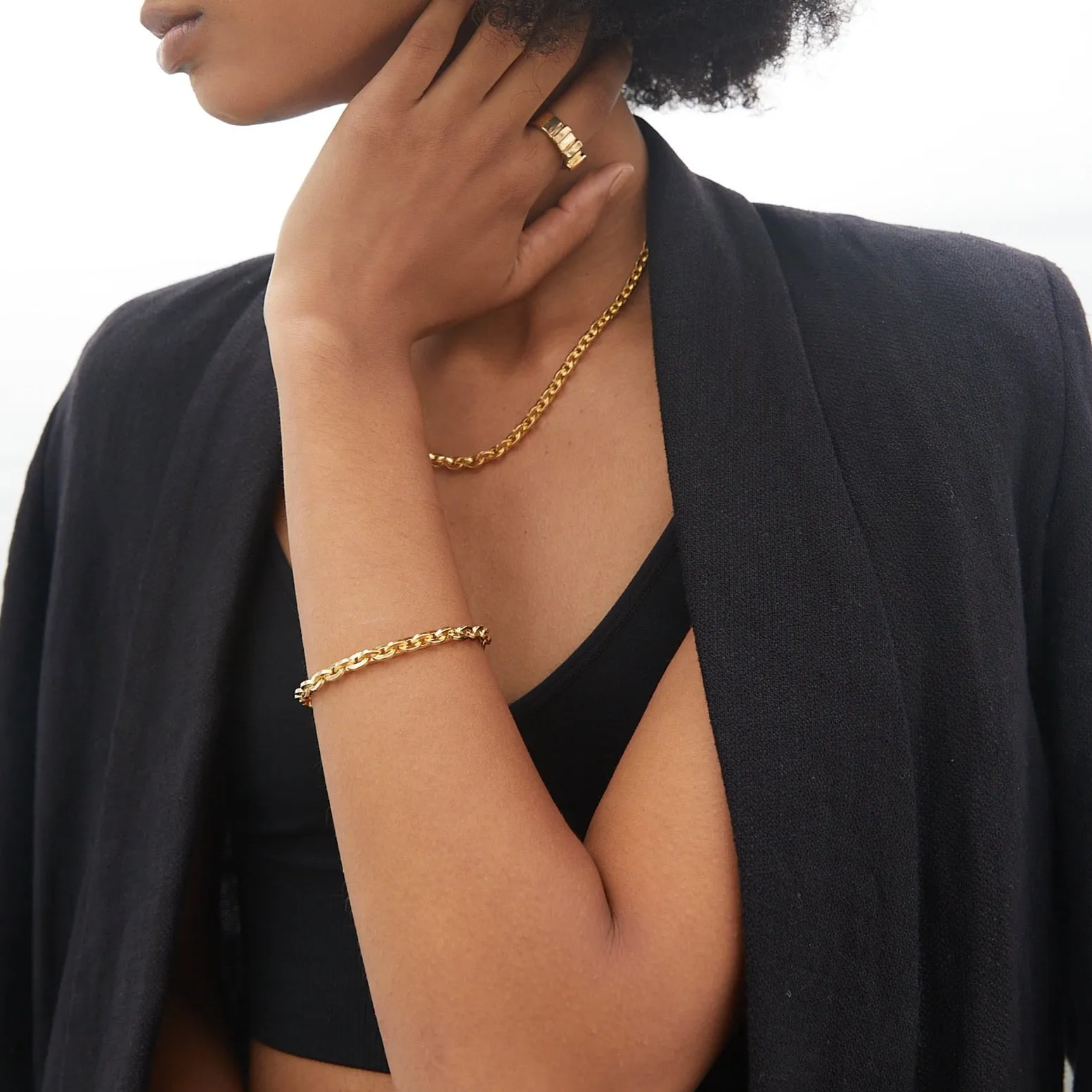 Milan Chain Bracelet - 14K Gold Filled